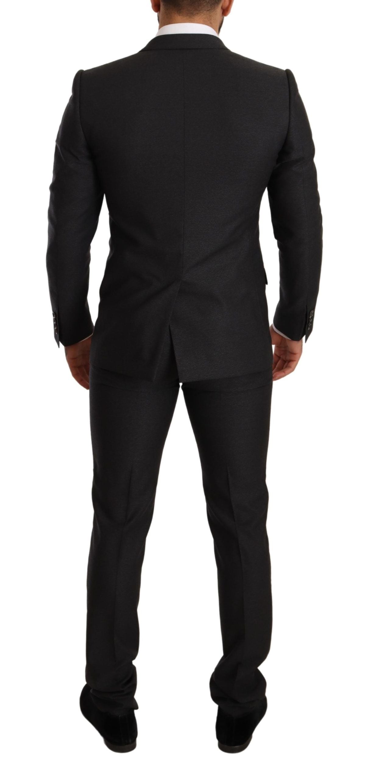 Dolce & Gabbana elegantti harmaa Martini villapuku