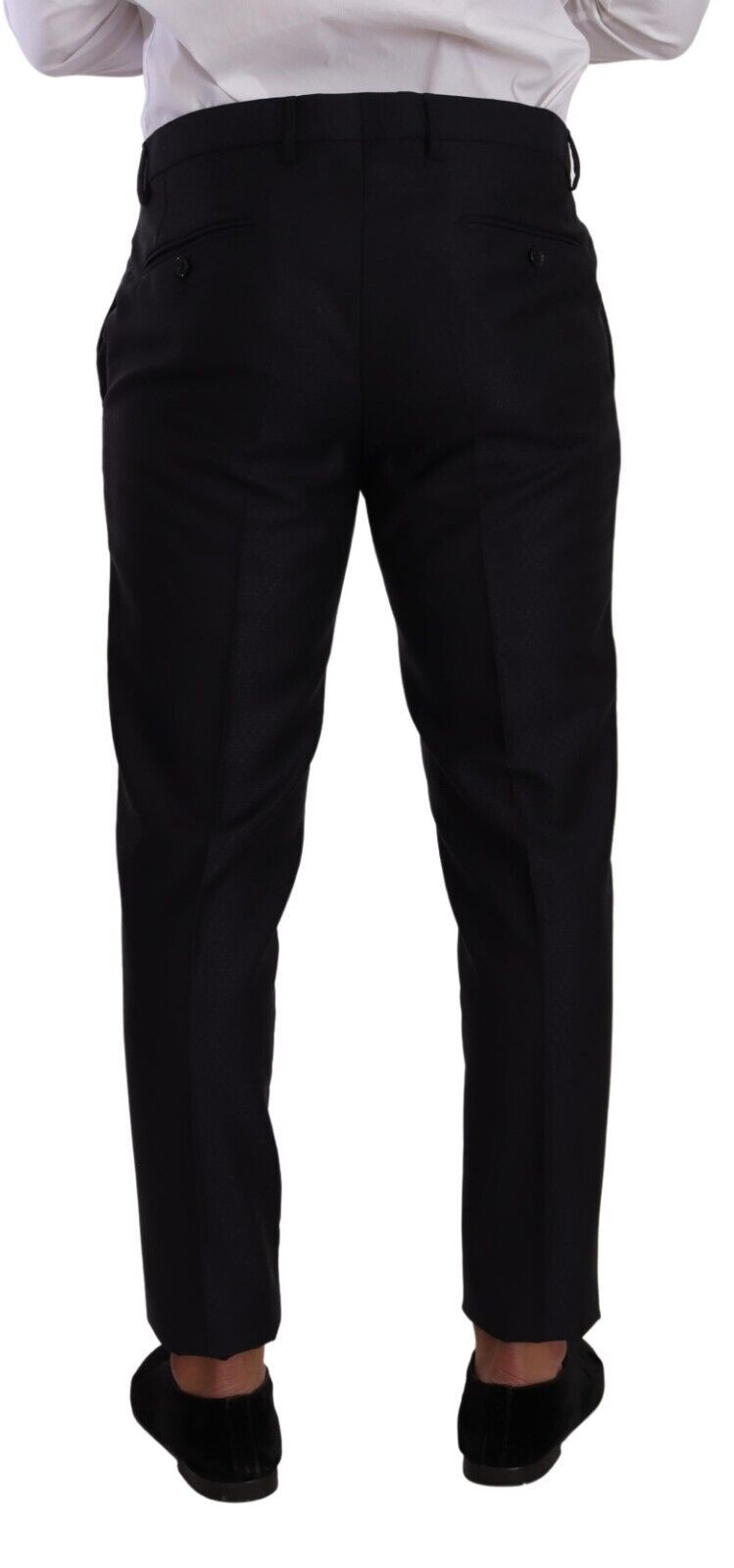 Dolce & Gabbana Elegant Slim Fit Wool Silk Cashmere -puku
