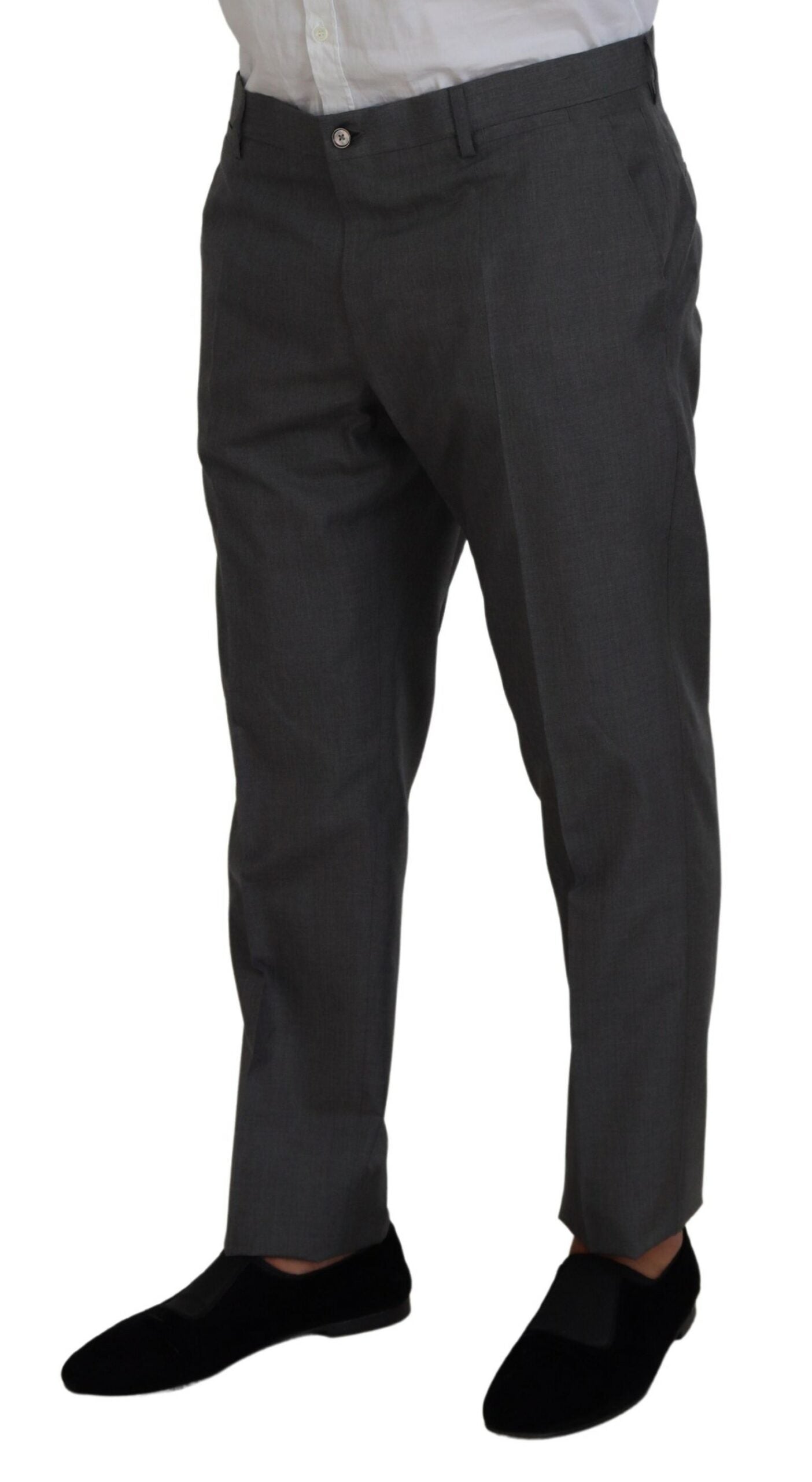 Dolce & Gabbana Sleek Silver Martini Slim Fit kolmiosainen puku