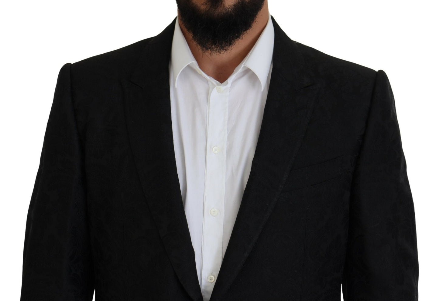 Dolce & Gabbana musta Martini Slim Fit -suunnittelijapuku