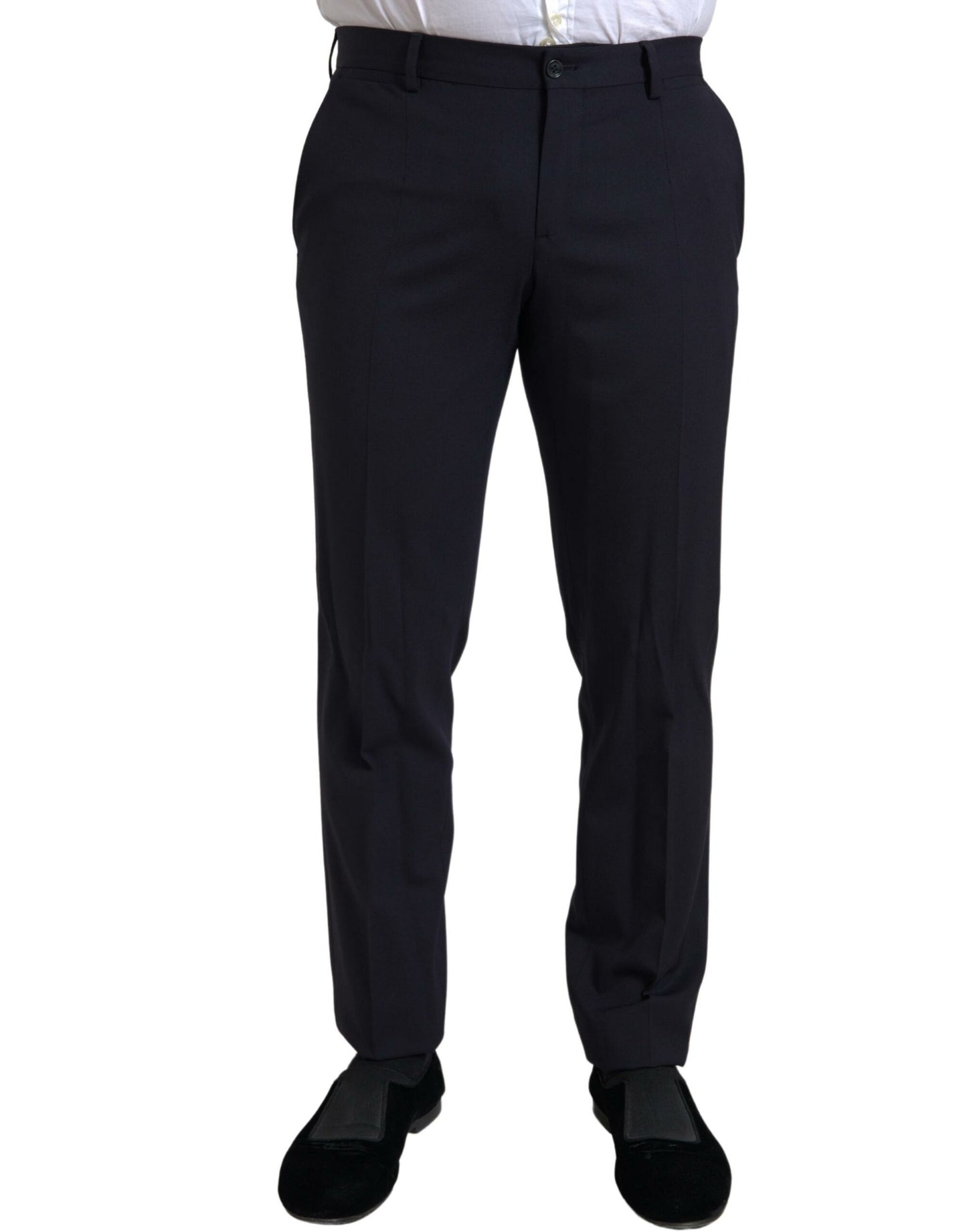 Dolce & Gabbana Tyylikäs tummansininen Martini Slim Fit -puku