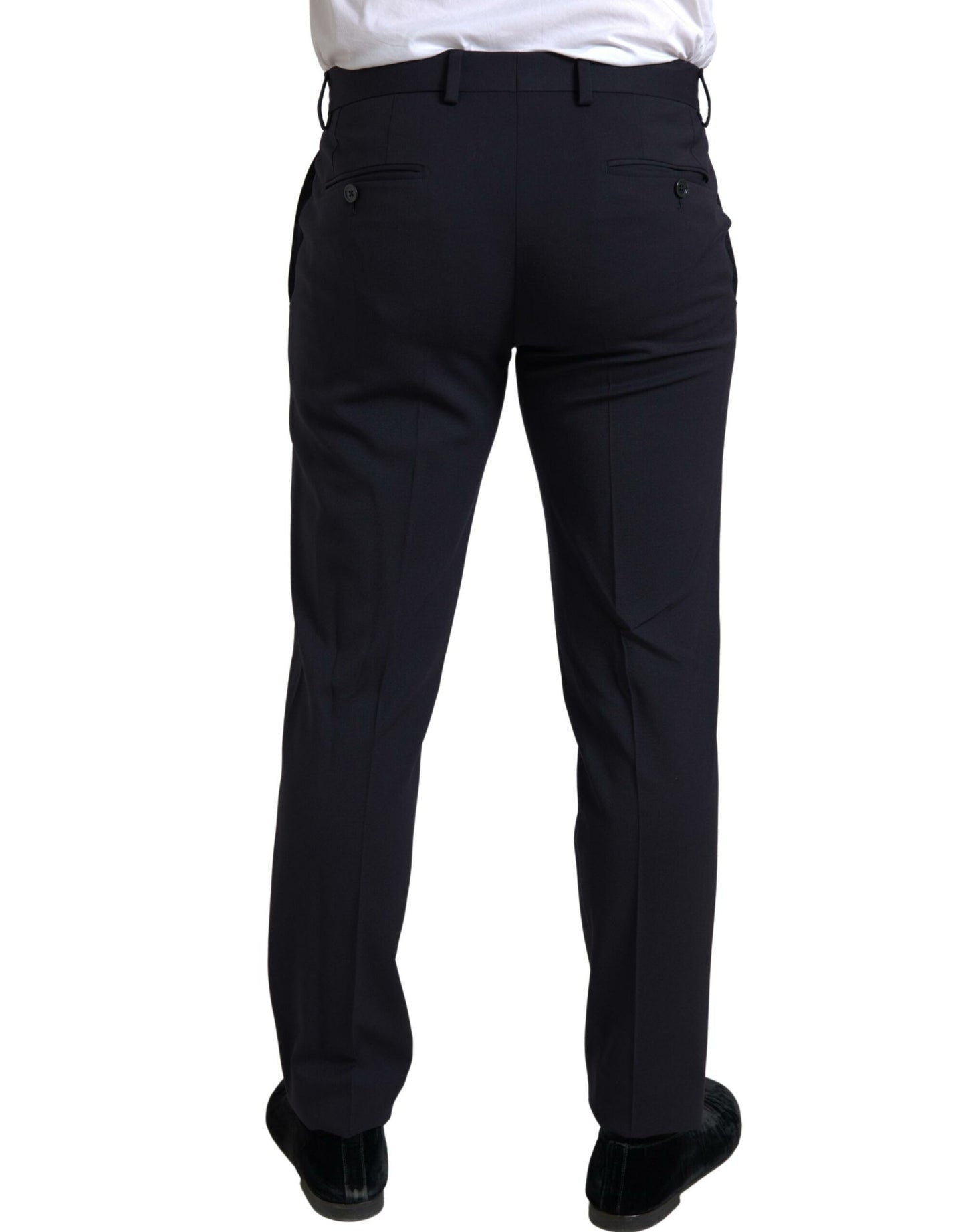 Dolce & Gabbana Tyylikäs tummansininen Martini Slim Fit -puku