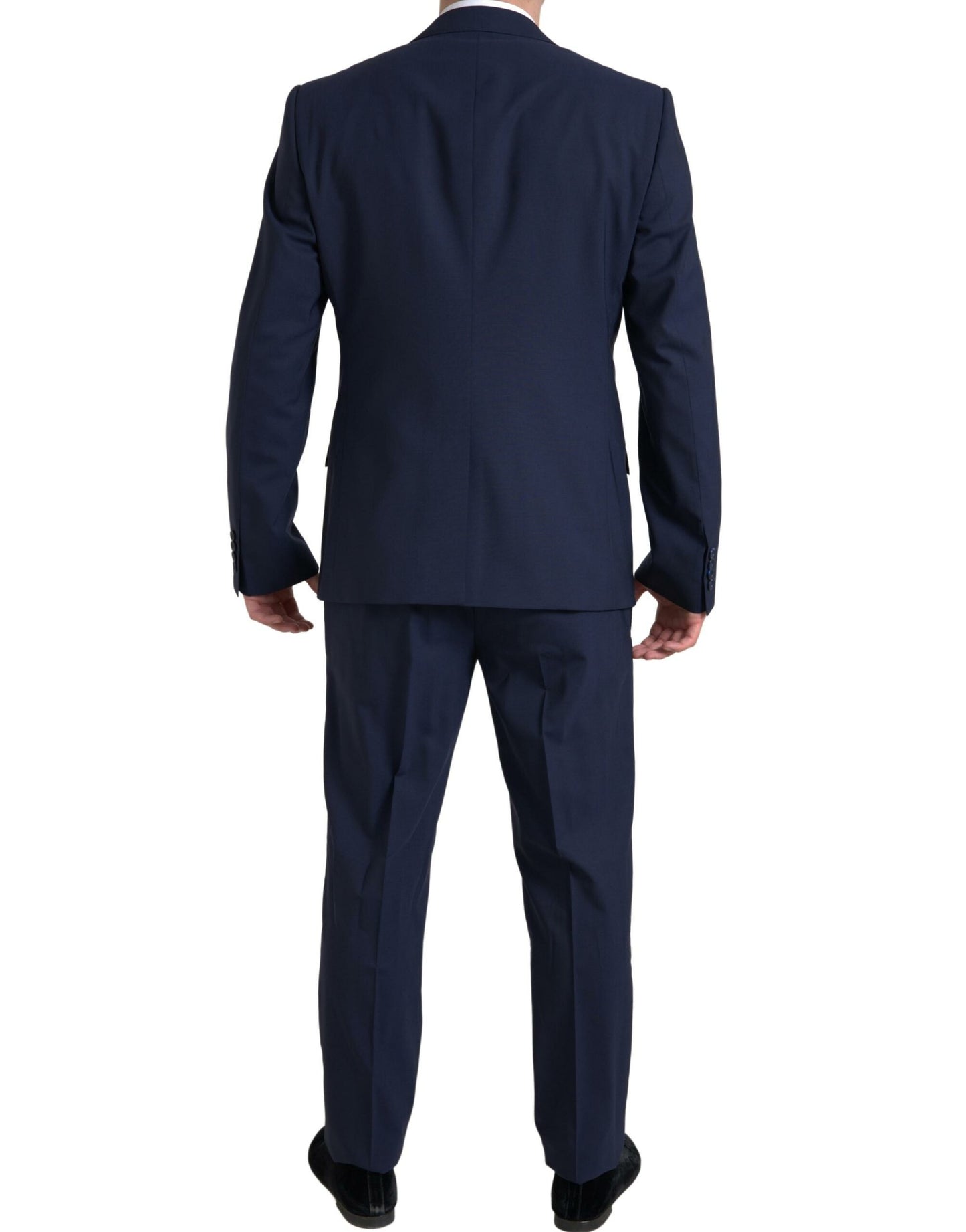 Dolce & Gabbana Elegant Blue Martini Slim Fit kaksiosainen puku