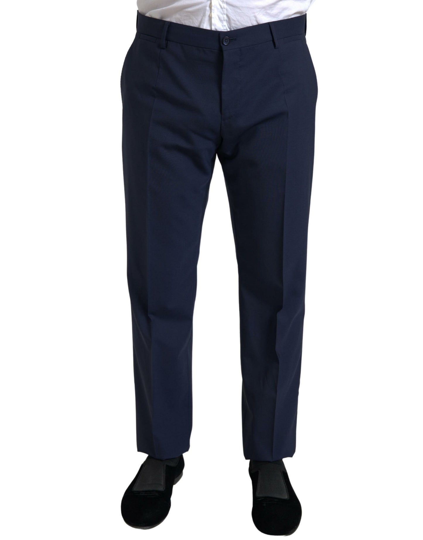 Dolce & Gabbana Elegant Blue Martini Slim Fit kaksiosainen puku