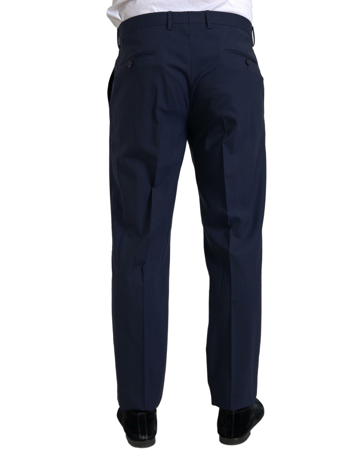 Dolce & Gabbana Elegant Blue Martini Slim Fit kaksiosainen puku