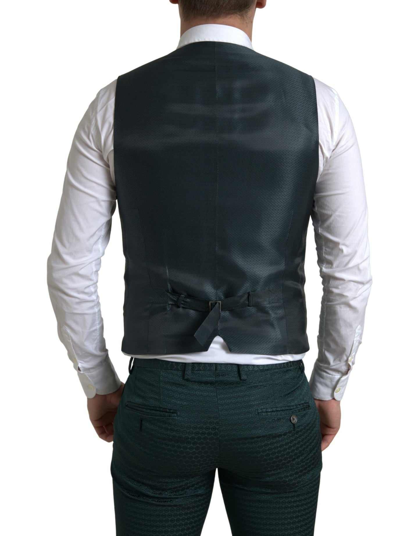 Dolce & Gabbana Emerald Elegance Slim Fit 3-osainen puku
