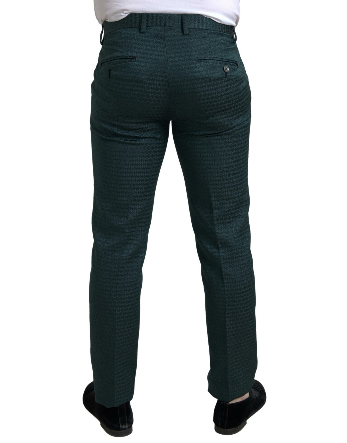 Dolce & Gabbana Emerald Elegance Slim Fit 3-osainen puku