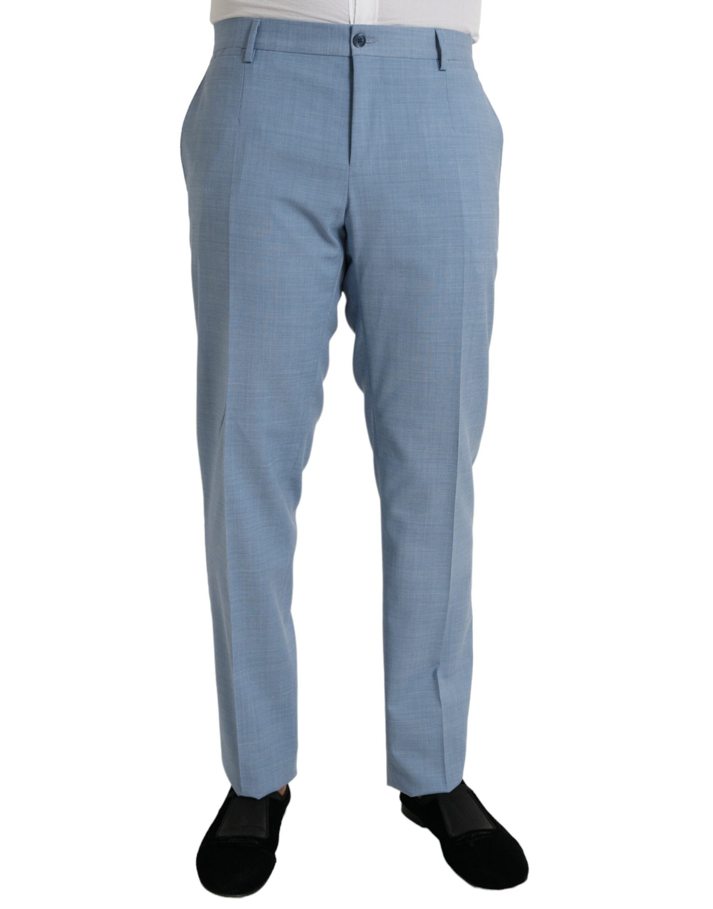 Dolce & Gabbana vaaleansininen polyesteri MARTINI muodollinen 2-osainen puku