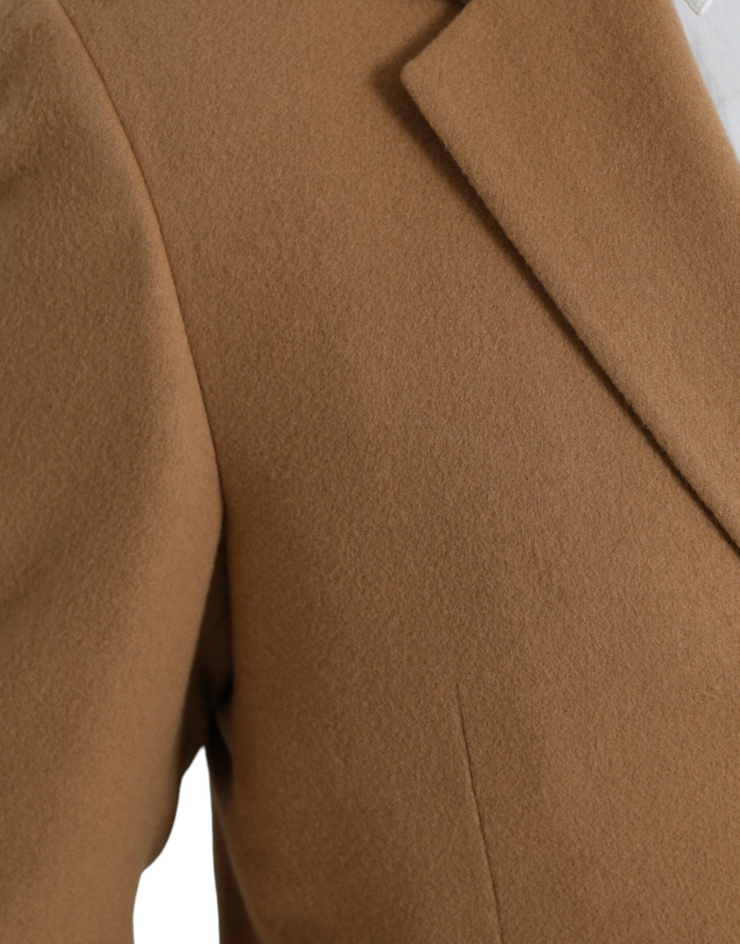 Prada Brown Cashmere 2-osainen yksirivinen puku