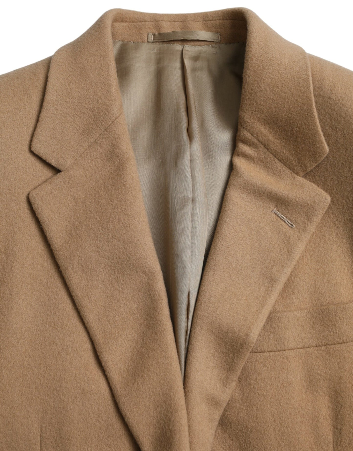Prada Brown Cashmere 2-osainen yksirivinen puku