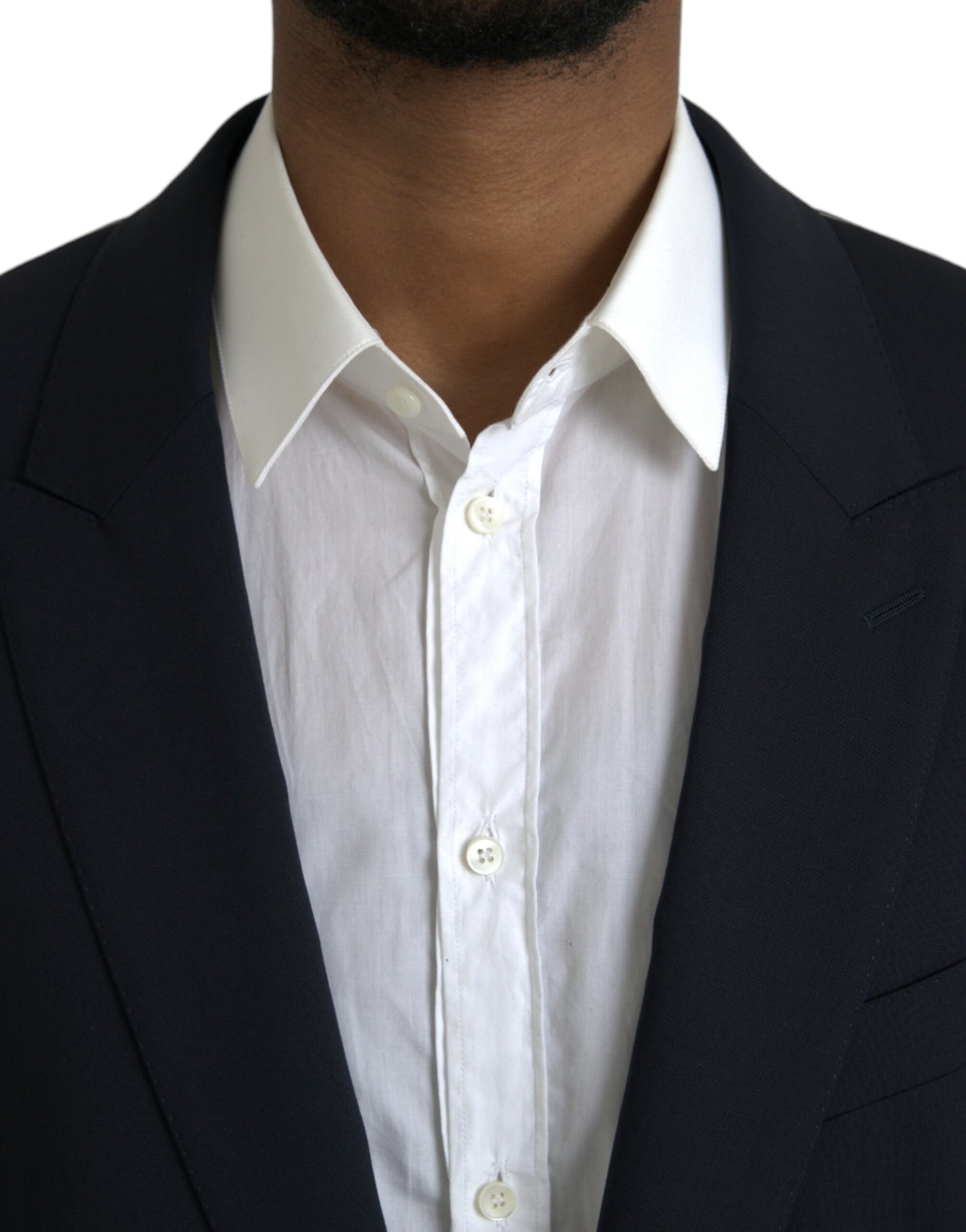 Dolce & Gabbana Sininen MARTINI Wool Formal 2-osainen puku