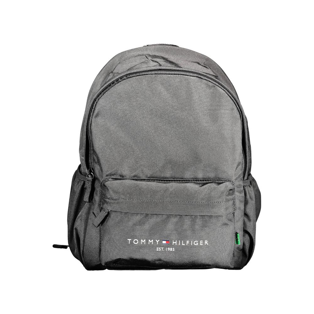 Tommy Hilfiger musta polyesteri miesten reppu