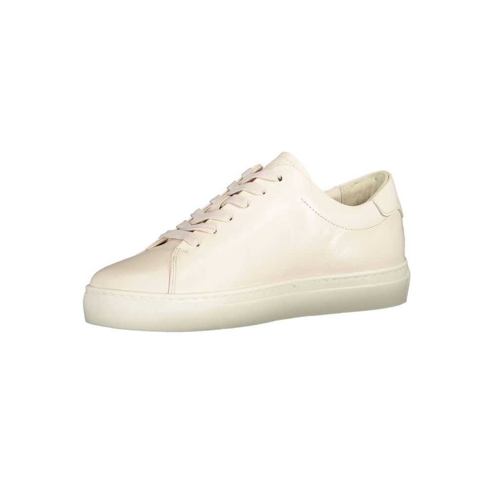 Tommy Hilfiger Beige Nahkainen Naisten Sneaker