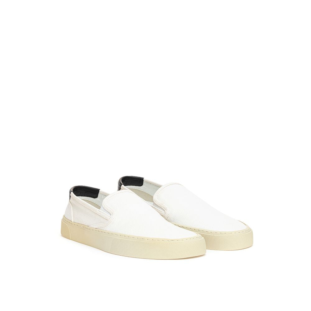 Saint Laurent Valkoiset Puuvillakengät