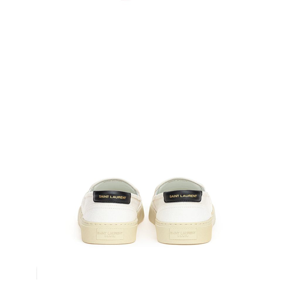 Saint Laurent Valkoiset Puuvillakengät