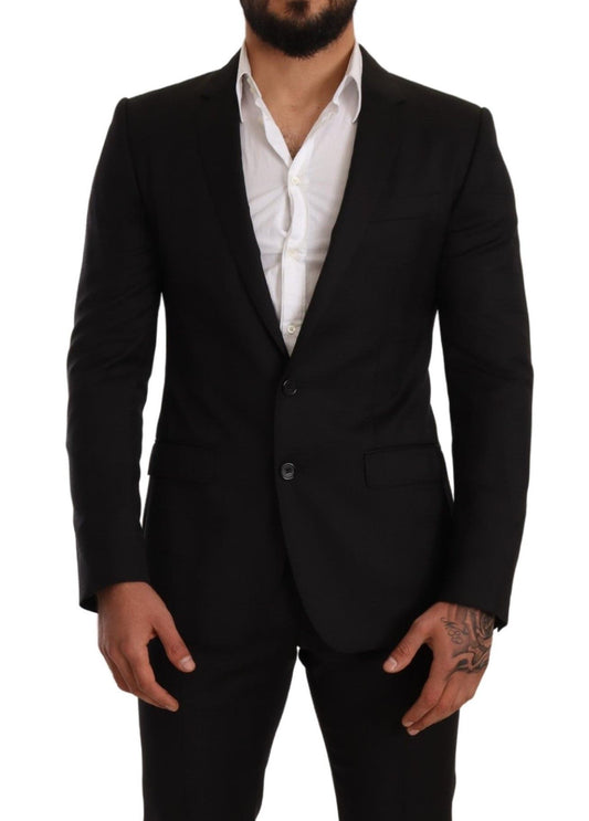 Dolce & Gabbana Elegant Slim Fit Martini kaksiosainen puku