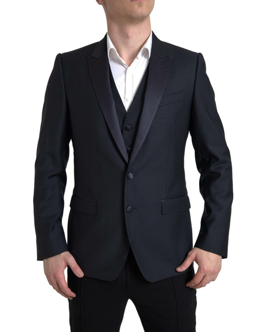 Dolce & Gabbana Elegant Slim Fit kaksiosainen Martini-puku