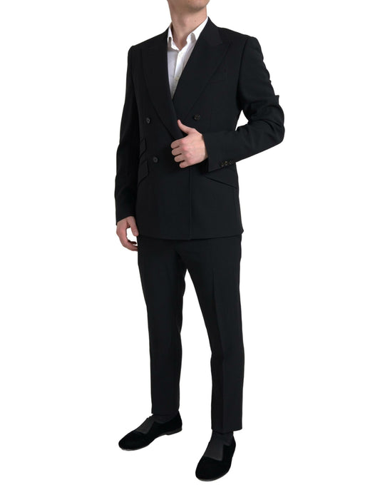 Dolce & Gabbana Elegant Slim Fit kaksirivinen puku