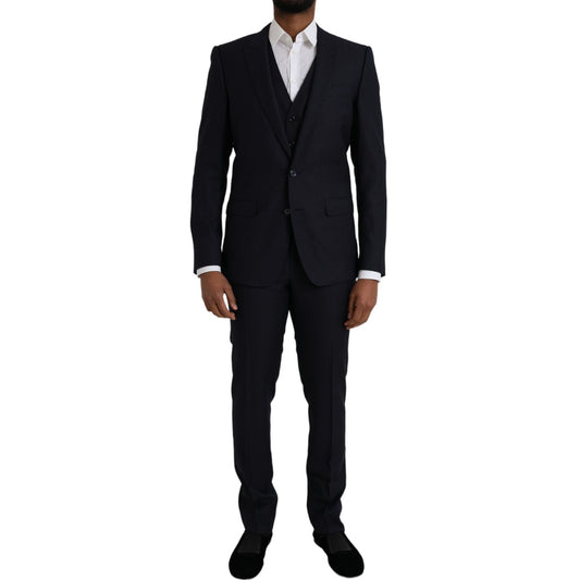 Dolce & Gabbana Blue Fantasy MARTINI muodollinen 3-osainen puku