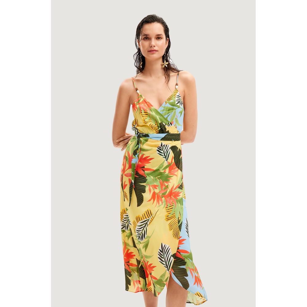 Desigual Keltainen Viskoosimekko