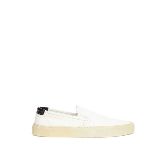 Saint Laurent Valkoiset Puuvillakengät